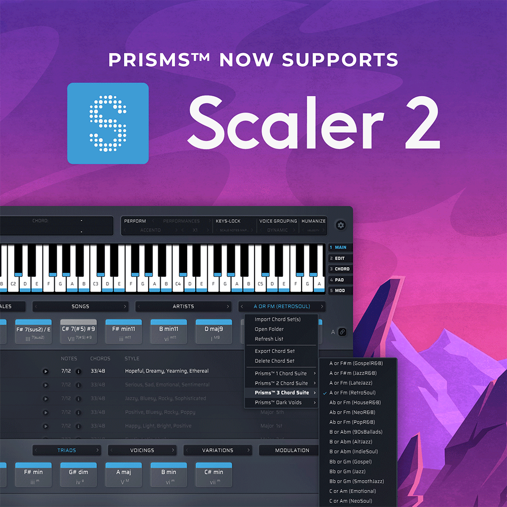 Prisms™ 3 Chord Exploration Suite– Render